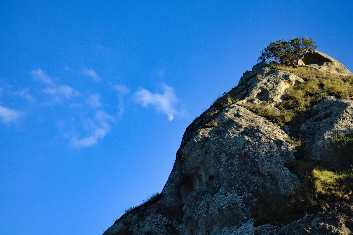 A rock pinnacle near Castelmezzano