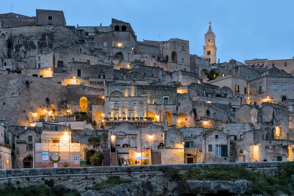 Sasso Barisano at blue hour