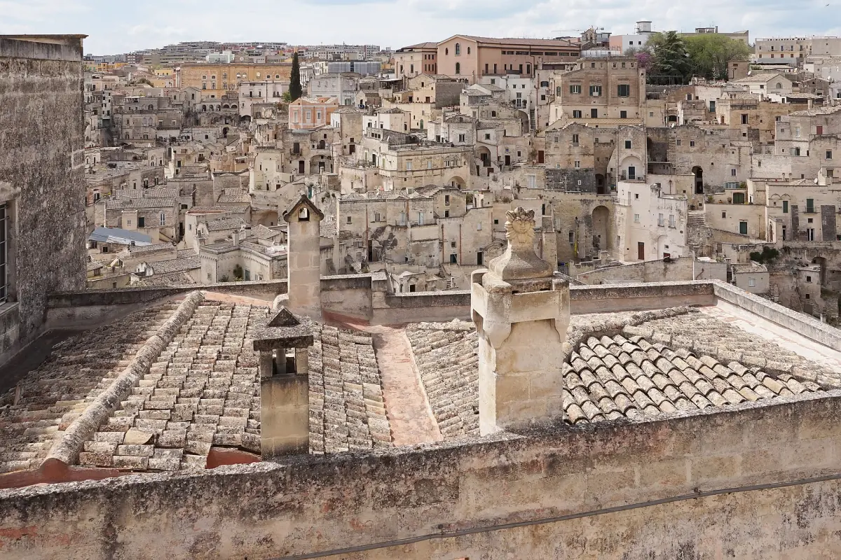 Rooftops in Sasso Barisano