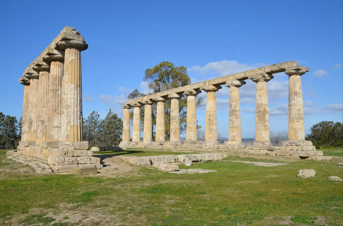 Der Tempel Tavole Palatine in Metaponto