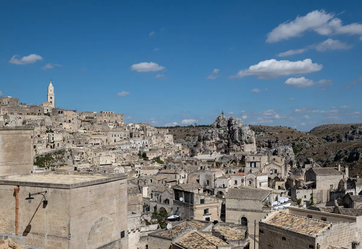 A view over the Sassi di Matera